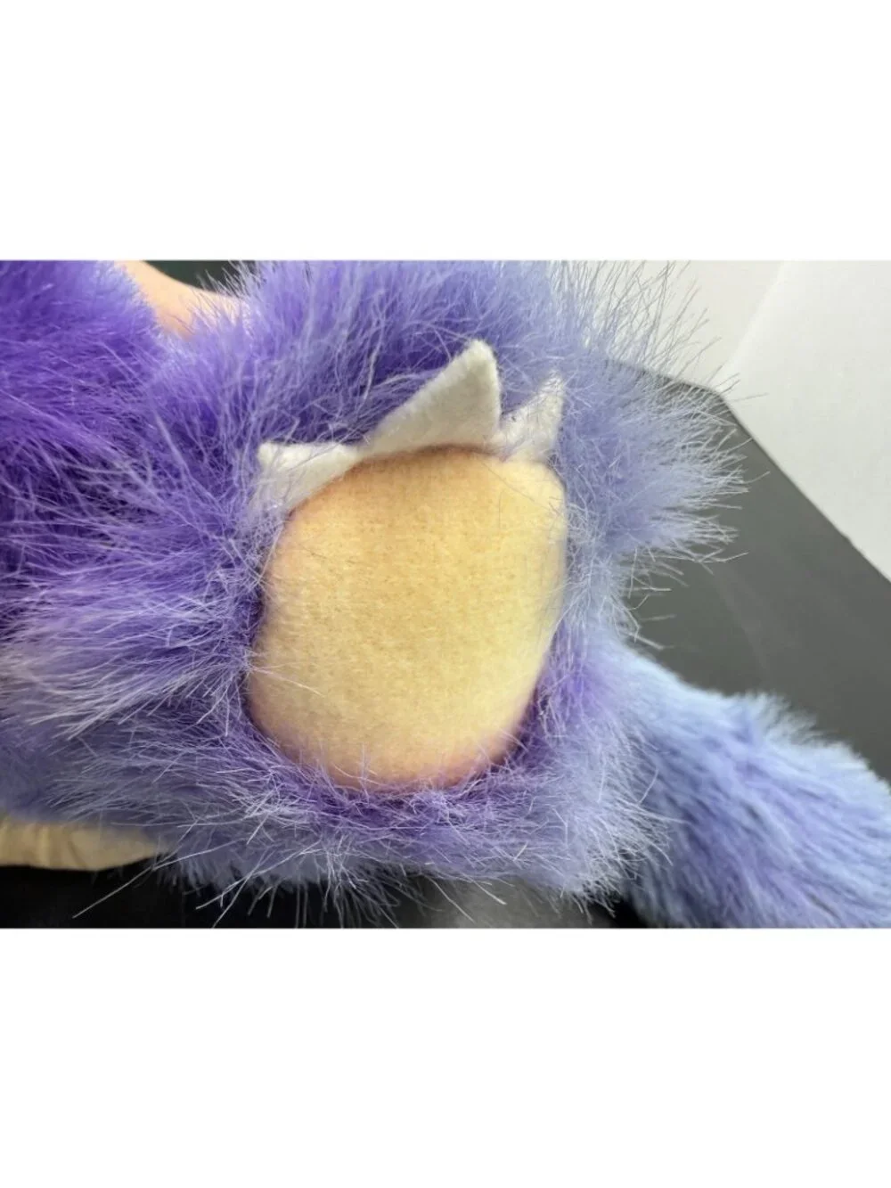 1980's Russ Berrie Weirdo Willy Plush Stuffed Animal Purple Monster NEEDs TLC